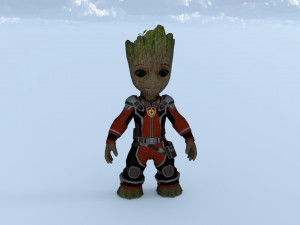 Boy groot 3D मॉडल