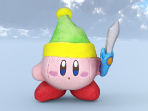Kirby christmas 3D-Modell