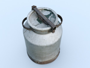 Milk canister 3D Model