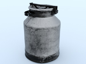Milk canister 3D Model