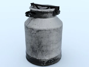 Milk canister 3D Model