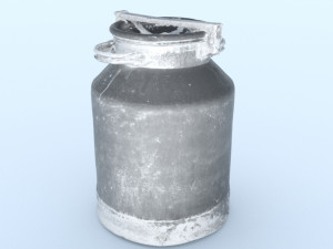 Milk canister 3D Model