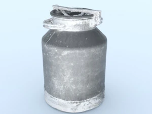 Milk canister 3D Model