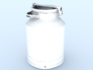 Milk canister 3D Model