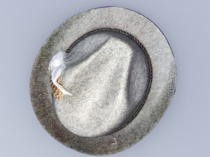 Hat bavarian 3D Model