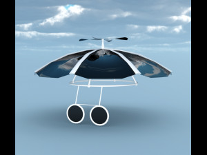 Hat summer glasses Modello 3D