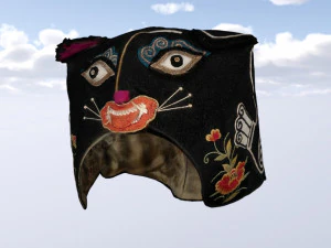 Tiger hats chinese 3D Model
