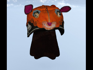 Tiger hats chinese Modelo 3D