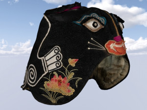 Tiger hats chinese Modelo 3D