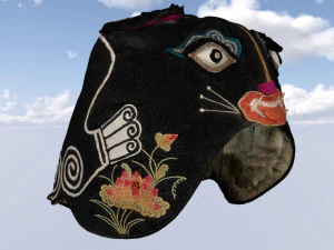 Tiger hats chinese 3D Model