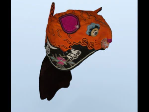 Tiger hats chinese 3D Model