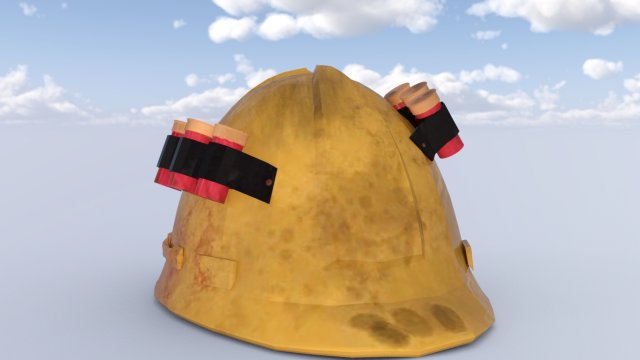 Hat Apocalyptic Model 3D .c4d .max .obj .3ds .fbx .stl .blend 