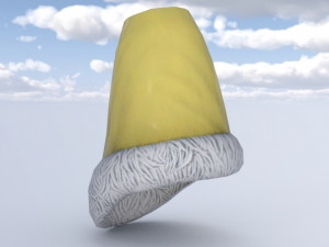 Fur hat 3D Model
