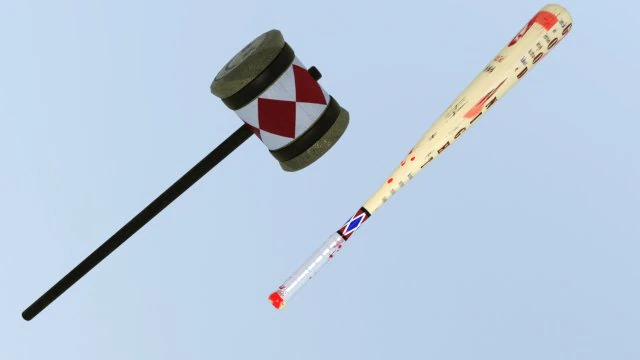 Chauve-souris maillet Modèle 3D .c4d .max .obj .3ds .fbx .stl .blend 