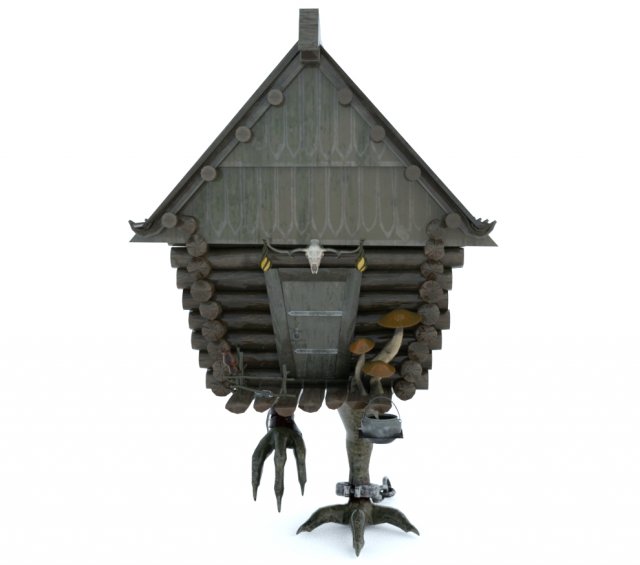 House chicken legs 3D Model .c4d .max .obj .3ds .fbx .stl .blend 