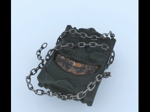 Book witch 3D Model