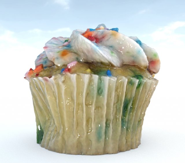Cupcake Modèle 3D .c4d .max .obj .3ds .fbx .stl .blend 
