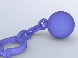 Chain wreckingball 3D Model