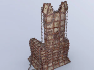 Throne chains 3D Model