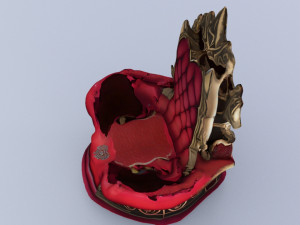Love Throne ghotic 3D Model