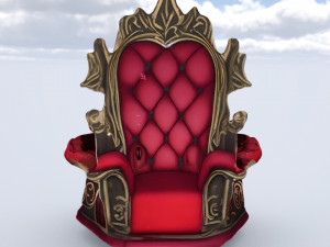Love Throne ghotic 3D Model