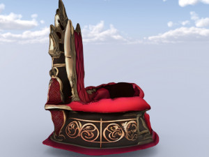Love Throne ghotic 3D Model