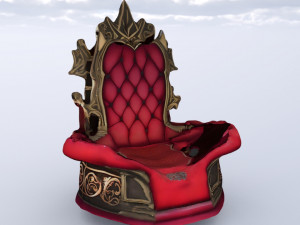 Love Throne ghotic 3D Model