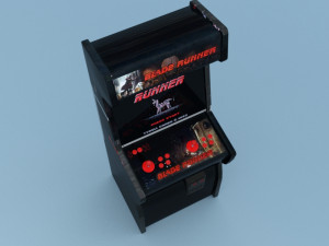 Arcade cabine Model 3D