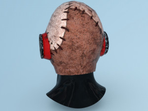 Mask psycho halloween 3D मॉडल