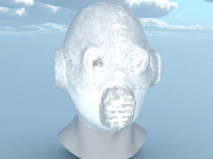 Mask psycho halloween 3D मॉडल
