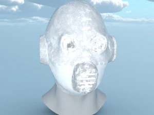 Mask psycho halloween 3D Model