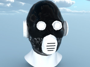 Mask psycho halloween 3D मॉडल