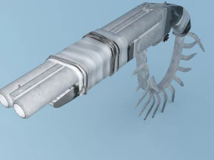 Old zombie apocalypse shot 3D Model