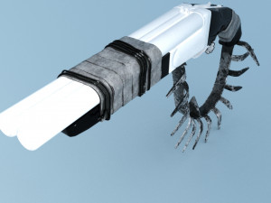 Old zombie apocalypse shot 3D-Modell
