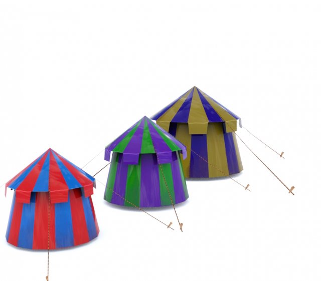 Tents 3D मॉडल .c4d .max .obj .3ds .fbx .stl .blend 