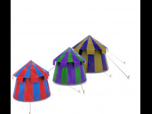 Tents 3D Model