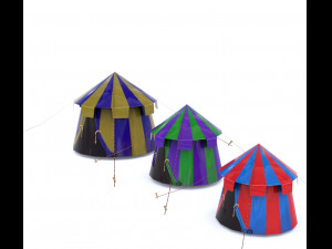 Tents 3D मॉडल