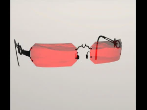 Tomaia per occhiali da sole Modello 3D