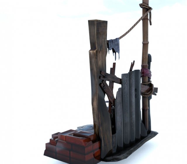 Random Scene Modello 3D .c4d .max .obj .3ds .fbx .stl .blend 