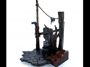 Random Scene Modello 3D