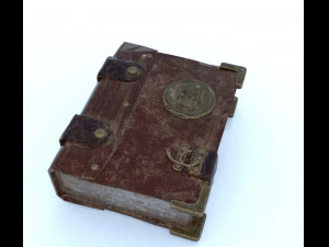 Buku Bajak Laut Model 3D