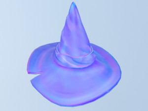 Wizard hat 3D 모델