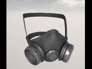 Gas mask batlle 3D Model