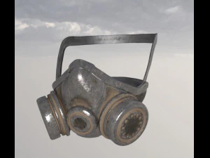 Gas mask batlle 3D Model