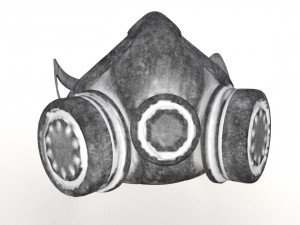 Gas mask batlle Model 3D