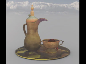 Пакет кофе 3D Модель