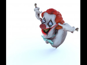 Clown horror 3D Model