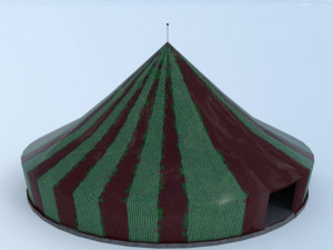 Circus tent 3D Model