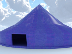 Circus tent 3D 모델