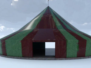 Circus tent 3D Model